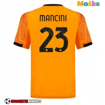 Moške Nogometnih dresov AS Roma Gianluca Mancini #23 Gostujoči 2025-26 Kratki rokavi